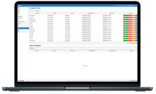 laptop-ui-screenshot-fortiaiops-Wireless Assurance