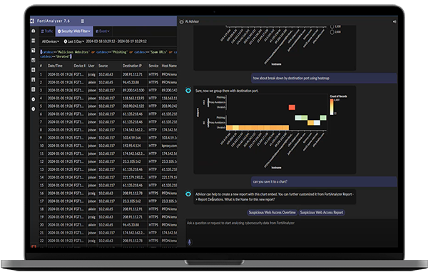 FortiAI for FortiAnalyzer